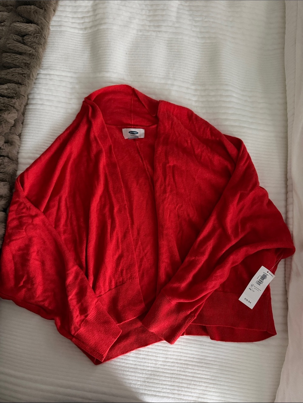 Old Navy Orange Knit Cardigan Size XS